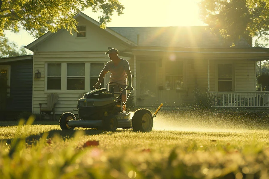 mini lawnmower